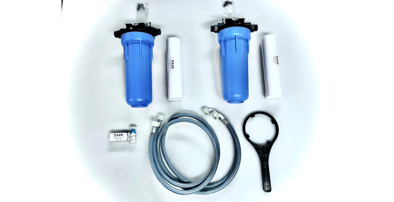 Filtration complète pour adoucisseur laboratoire